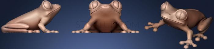 3D мадэль Древесная лягушка (STL)